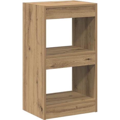 Maison Exclusive - Bücherregal/Raumteiler Artisan-Eiche 40x30x72