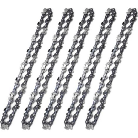 Chaîne de tronçonneuse de 4 pouces (28 maillons d'entraînement, 14 dents)