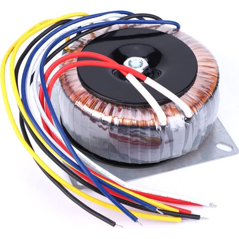 Transformateur Toroïdal 200W pour Préamplificateur, Conversion AC 110V en 12V/28V Simple ou Double (1/5)