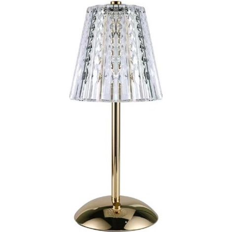 Lampe De Table - Lampe À Toucher Réglable En 10 Niveaux - Lampe Rechargeable Sans Fil Avec Batterie Intégrée 1200 Mah - Pour Chambre À Coucher Salon Bureau - 1 Pièce (1/5)