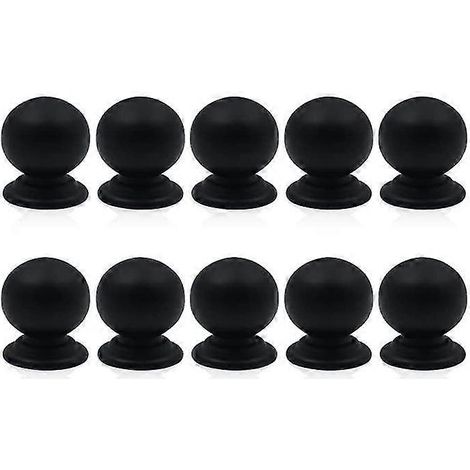 10er-Pack runde Kugel-Schrankknöpfe für Badezimmer, Kommode, moderne Hardware (1/5)