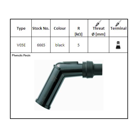 NGK Zündkerze V05E (Code 6665) YBX