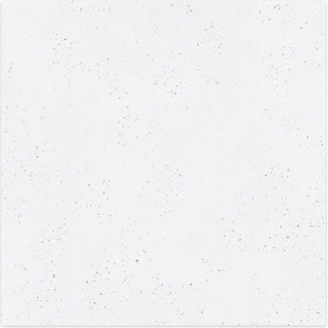 Carrelage effet Terrazzo Blanc Grisé 90x90x0,9 cm Soreli - Sol et mur intérieur (vendu par carton de 1,62 m²) - RO'MA CARRELAGE
