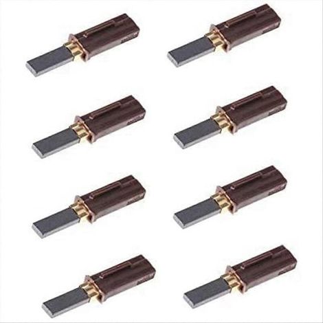 Lot de 8 balais de charbon de rechange pour moteur d'aspirateur Ametek Lamb 2311480, 333261, 33326 1 (1/5)
