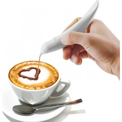 Stylo électrique pour le latte art, le café et le chocolat chaud. (1/5)