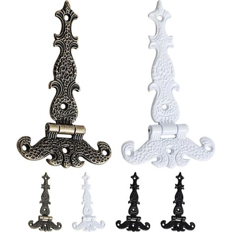 fermoirs en fer forgé au design antique pour valises et