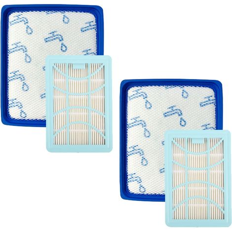 4 Pièces Filtre de Rechange Ensemble d'accessoires pour Aspirateur Philips PowerPro Expert FC9729/09 FC9741/09 FC9742/09 FC9743/09 FC9744/09 FC9745/09 FC9746/09 (1/5)
