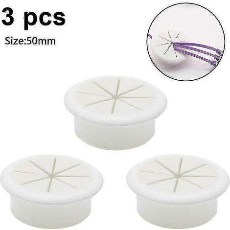Lot de 3 cache-câbles de bureau (1/5)