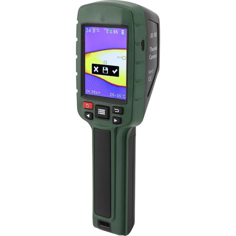 Caméra thermique infrarouge 160 x 120 pixels, 2 MP, plage de température de 20 °C à 400 °C. Caméra thermique infrarouge portable pour l'inspection des systèmes de chauffage au sol. Usage industriel et (1/5)
