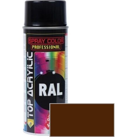 TOP ACRYLIC spray acrilico pardo nuez ral-8011 400ml , 0UNIDADES