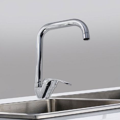 Trade Shop - Wasserhahn Küchenküchen mit hohem Quadrat einstellbarem Mischer 69204 - (1/2)