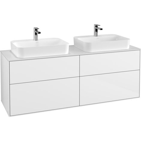 Villeroy & Boch Finion meuble sous lavabo, pour 2 vasques, (1/5)