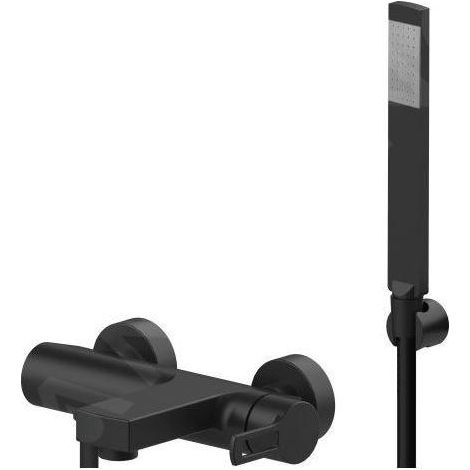 Paffoni mitigeur bain extérieur série Ringo RIN026NO Laiton - Noir mat (1/3)