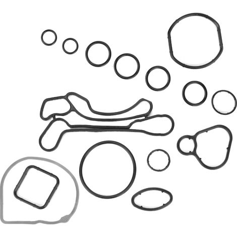 15er-Packung O-Ringe für Motorölkühler 55354071, kompatibel mit Chevrolet, langlebige Dichtung, Kfz-Ersatzteil, 15er-Packung Dichtungsringe (1/5)