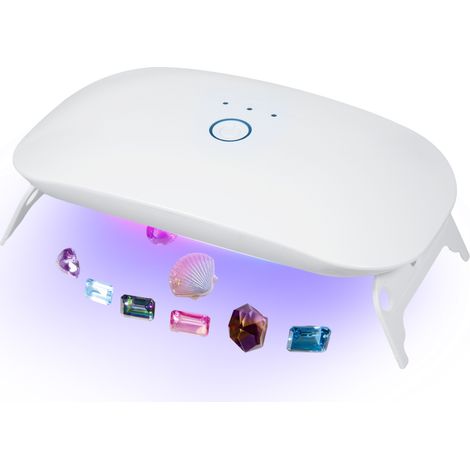 Lampe UV Résine 24W Pliable Durcissement Rapide 365 395nm pour Création DIY Bijoux, Séchage Portable USB (1/5)
