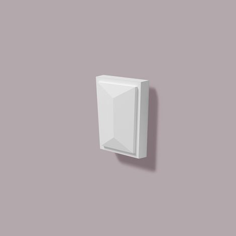 Chiave di volta NMC SA1 DOMOSTYL Noel Marquet modanatura per facciata elemento decorativo elemento di facciata design classico senza tempo bianco