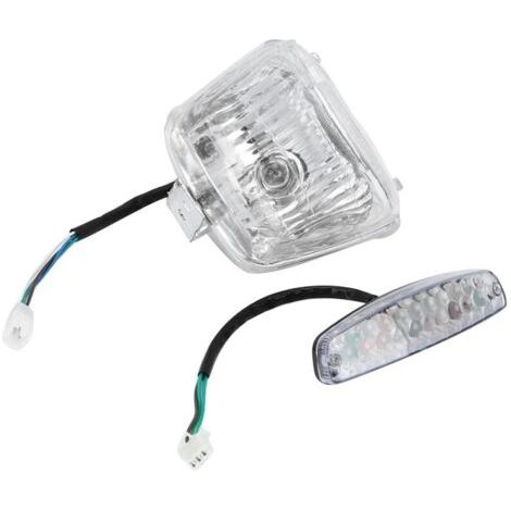 QORVA
-Lampe arrière 12V pour moto, style dinosaure, adaptée pour quad 50cc 70cc 110cc