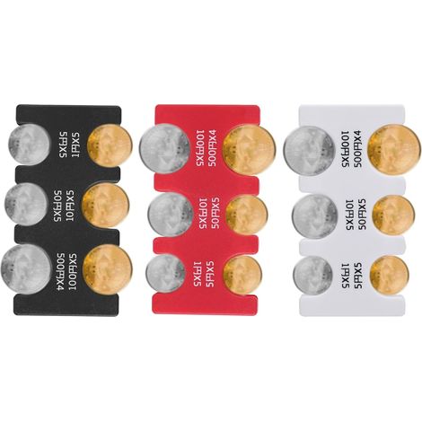 3pcs Porte Monnaie Japonais Yen, Organisateur Monnaie Yen Distributeur avec 6 Emplacements en Plastique Rectangulaire Portefeuille de Collection pour Affichage Voiture Voyage (1/5)