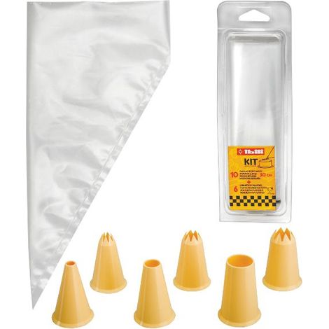 Kit 10 poches jetables et 10 douilles - IBILI
