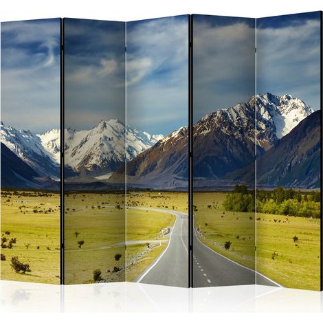 Paravento - Southern Alps, New Zealand II [Room Dividers] - 225x172 (1/4)