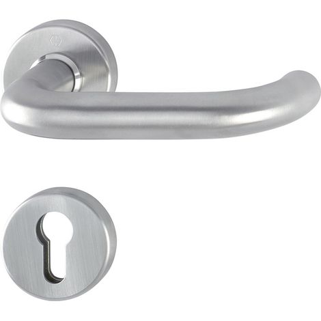 Rosettenhalbgarnitur Paris E138Z/42/42S VA F69 4-KT.8mm f.Kombischutz HOPPE (1/4)