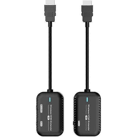 HDMI-kompatibler drahtloser Transceiver, drahtloser 1080p-Display-Extender für Fernseher, Kameras, Streaming-Geräte und Projektoren