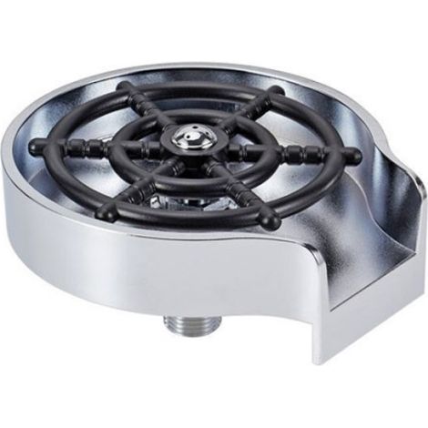 Robinet Haute Pression - Argent - ABS & Acier Inoxydable - Multi-Angles - Économie d'Eau (1/5)