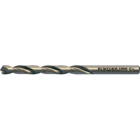 Spiralbohrer DIN 338 Typ INOX D.5,2mm HSS-Co5 profilgeschl.Gold Zyl.schaft 5xD (1/3)