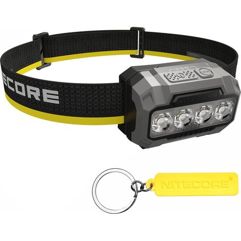 HA23 UHE 600 Lumens MCT Éclairage Extérieur Multi-Feux Température de Couleur Léger AAA Pile (Noir) (1/5)