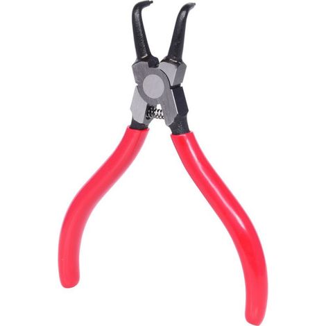 KS Tools Sicherungszange für Innensicherungsringe, abgewinkelt, 130mm - 500.1031
