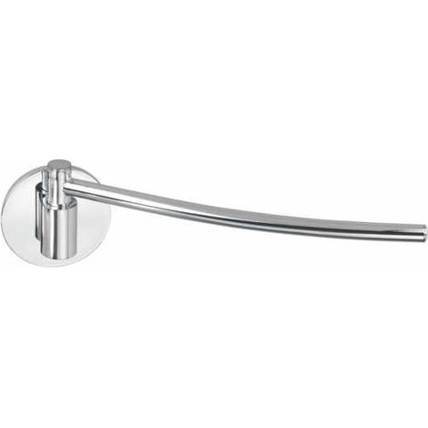Wenko Porta-asciugamani da parete in acciaio cromato 23 cm (1/4)