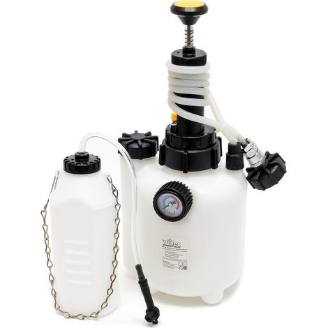 Dispositivo per spurgo freni 3l + contenitore di aspirazione da 1 litro