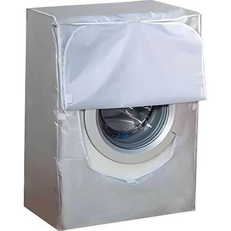 60 x 50 x 85CM Housse de Machine à Laver, Couvre machine à Laver pour Extérieur, Cache à Lave Linge Machine à Chargement Frontal Imperméable (1/4)