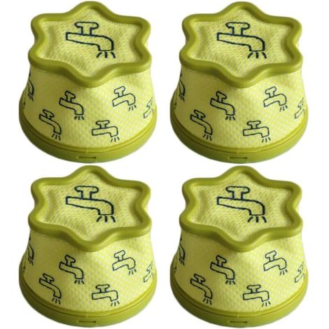 Confezione da 4 prefiltri di ricambio compatibili con l'aspirapolvere senza fili CordZero serie A9. (1/4)