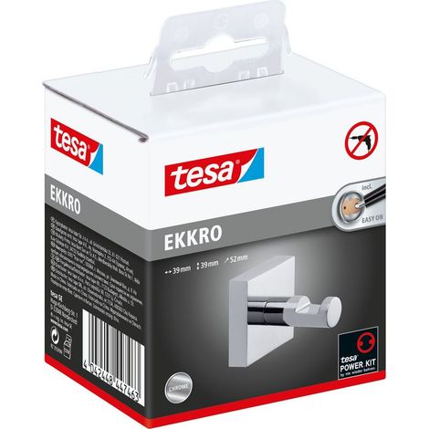 tesa ekkro Porte-serviette crochet adhésif métal Q155932 (1/5)