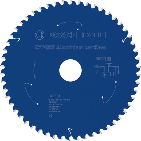 1x Lame de scie circulaire EXPERT Aluminium cordless (1/4)