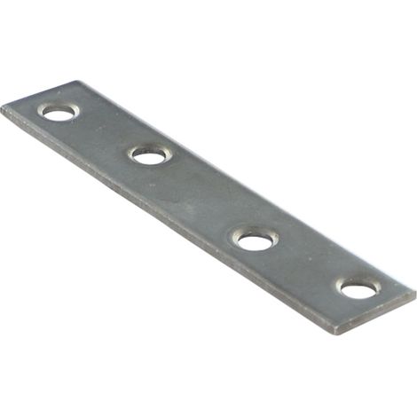 Platine De CONNECTION ETROITE Acier zingué 19X200 - 20 pièces (1/3)