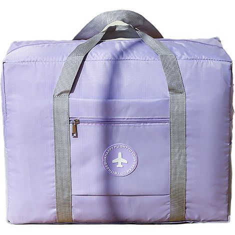 Sac De Rangement - Tissu Non Tissé Et PVC - Capacité Élevée - Fermeture Éclair Bidirectionnelle En Acier Inoxydable - Pour Literie Et Vêtements - Lot De 1 (1/5)