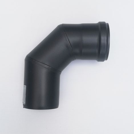 Curva gomito nero pellet a 90° da 100mm (1/3)