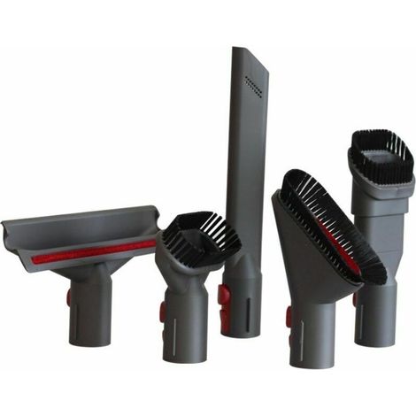 Adatto per il set di spazzole per aspirapolvere Dyson V8, V10, V11, V7, V15 e V12 (set da cinque pezzi con due spazzole) (1/3)