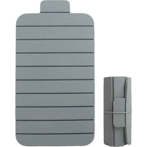 Tapis de découpe en silicone, planche à découper pliable, outil de préparation des aliments pour pique-nique en extérieur (1/5)