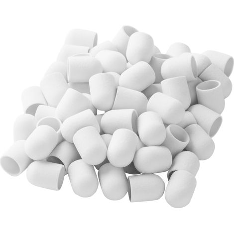 Embout abrasif Exo 13 mm/150, lot de 10. Embout dur blanc. (1/3)