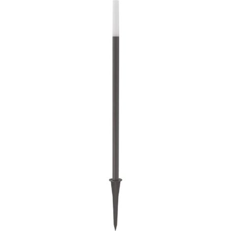 Poteau d'éclairage led gea led ges2432n ip65 h50 4000 en aluminium méthacrylate