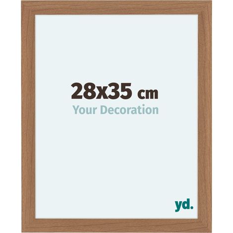 yd. - Cadre photo 28x35 - Noyer clair - MDF - Como (1/5)