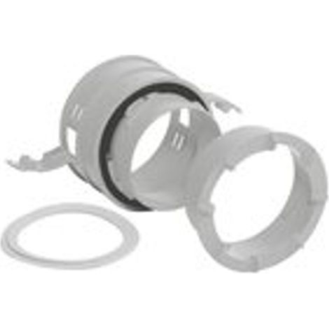 Vaillant Adaptador de conexión recto para la conexión de un tubo de aire flexible, 0020180883