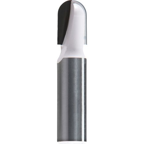 Makita Wasserrinnenfräser 9,5 mm Ø 6 mm Schaft Ø 9,5 mm Fräser 12,7 mm Arbeitslänge 44 mm Gesamtlänge R1= 4,8 mm D-47818 (1/2)