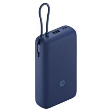 Powerbank 20000mAh Xiaomi 33W Power Bank Integrated Cable/ 33W/ Azul