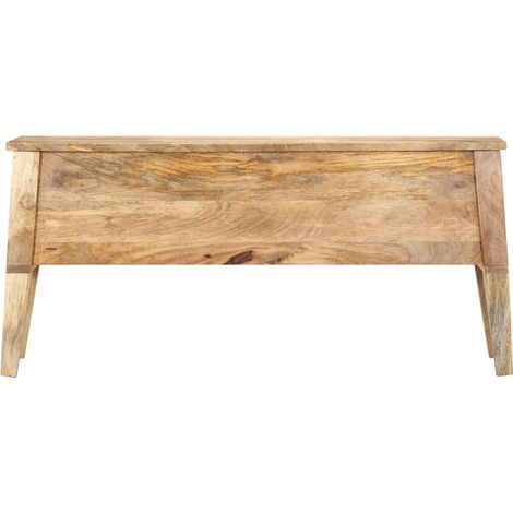 Maison Exclusive - Cassa Portaoggetti 99x35x48 cm in Legno Massello di Mango