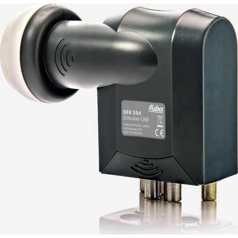 Decodificador fuba dek 584 8 receptores compatible SCR 40mm