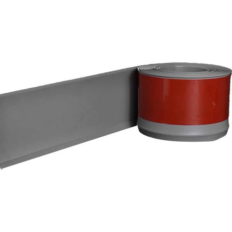 Plinthe en PVC étanche de 4 mètres long avec un design bord forme L am (1/5)